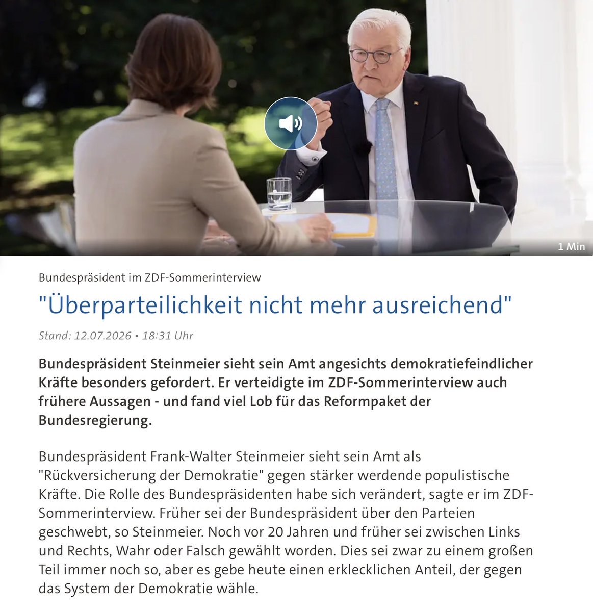 SteinbachErika's tweet photo. Dieser Bundespräsident mit seiner linksextremen Herkunft war und ist eine Fehlbesetzung.
Er hat nicht verstanden was Demokratie bedeutet und vergeht sich an ihr. Und er hat nicht verstanden was sein Amt ausmacht:
Er hat für a l l e Bürger da zu sein. https://t.co/UvIJhxRBRh