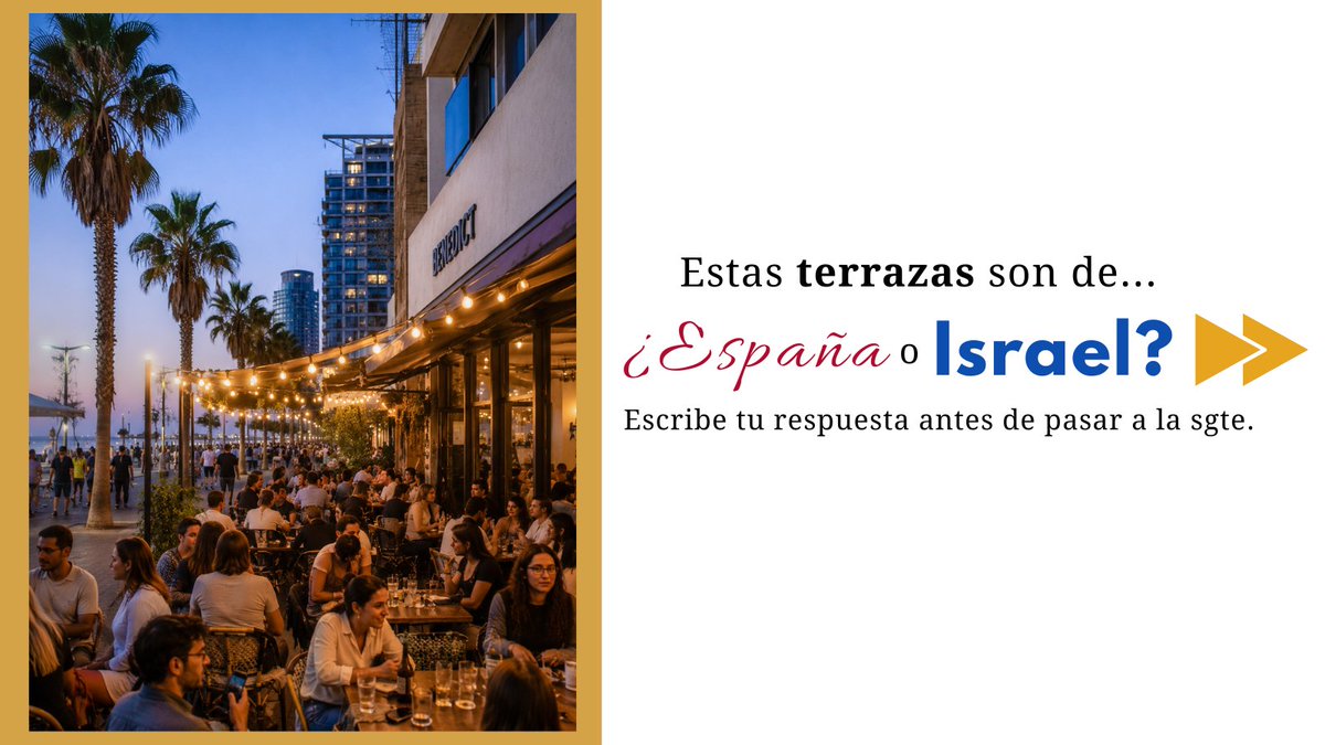 Israel en España 🇮🇱 tweet media