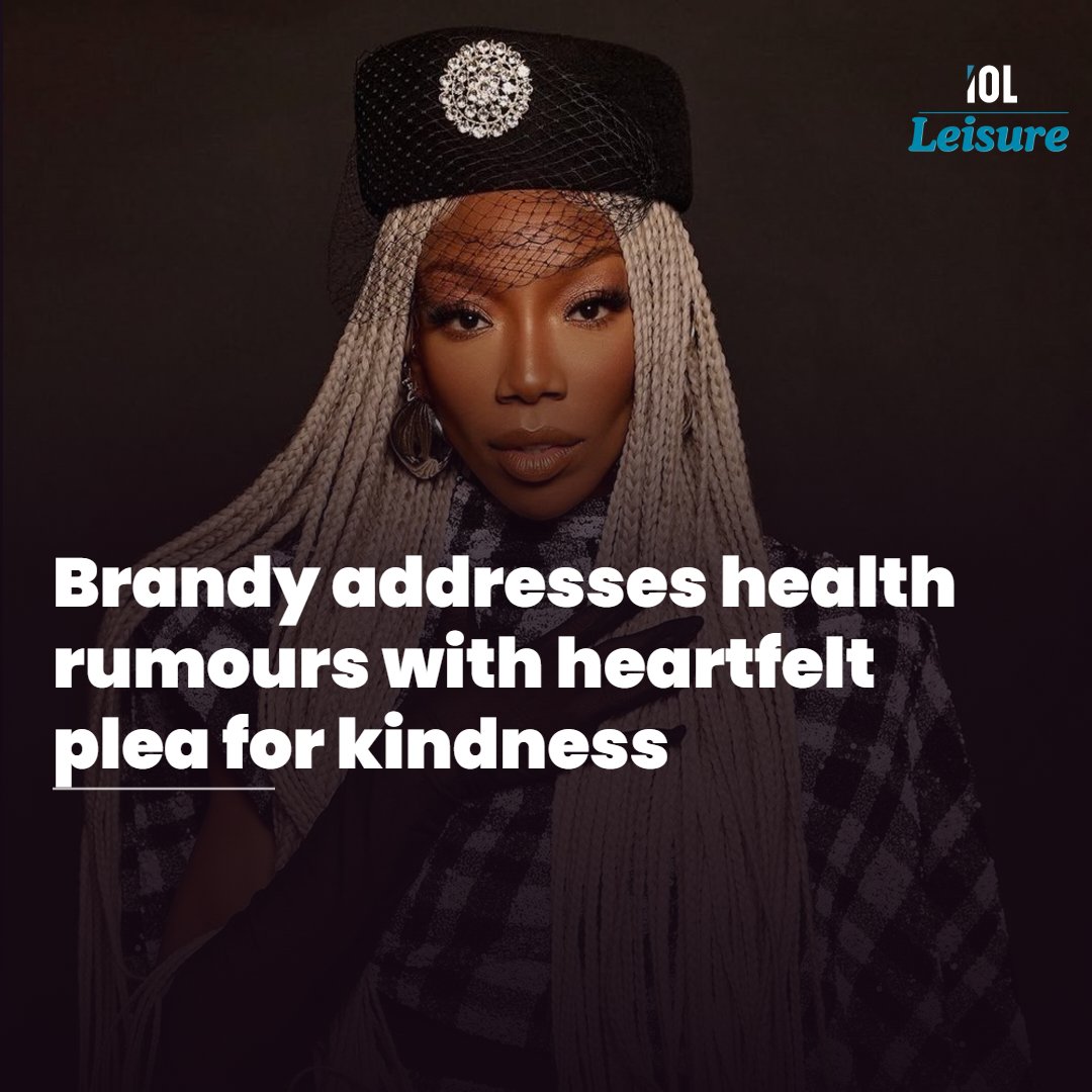 IOL_Leisure's tweet photo. Grammy-winning singer Brandy has urged fans to stop judging people's appearances after online speculation about her health, reminding everyone that kindness, empathy and compassion matter more than outward looks.
Read on: https://t.co/R2qErhNvMQ
#Brandy #GrammyWinner #BodyImage https://t.co/j0DopTDYS4