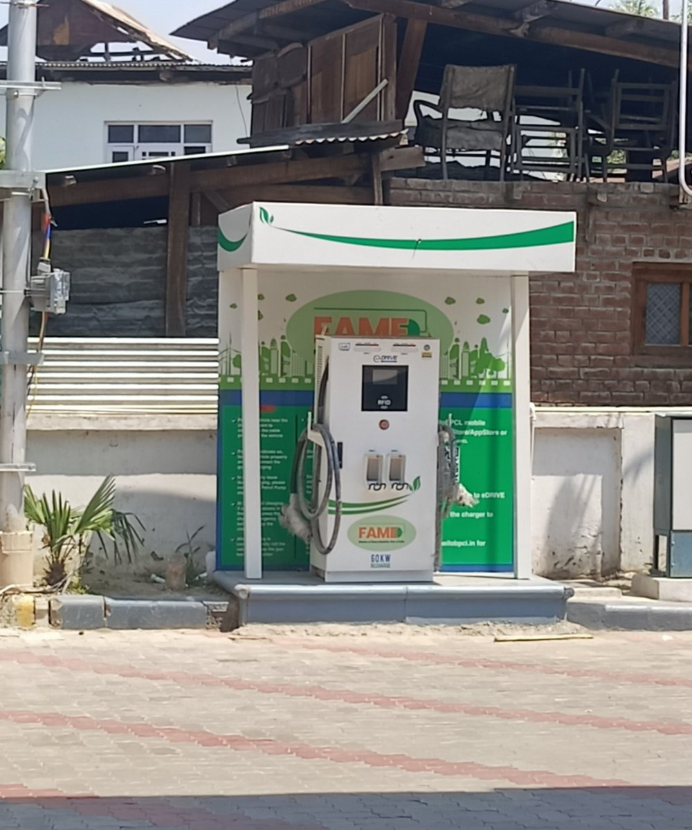 Wattistherange's tweet photo. Just wrapped up a 1,300 km road trip and realized a harsh truth, EVs are fantastic machines, but our infrastructure is miles behind. Almost every PM E-Drive charger I saw at petrol pumps on NH-44 was out of order. Taxpayer money shouldn't fund dead plugs. https://t.co/qrkHEZNc59