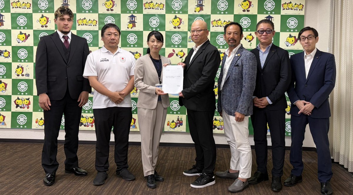 isintakao's tweet photo. 【日本初！部活の地域移行で格闘技を受け皿に】

​学校の枠を超え、地域の道場が新たな受け皿へ！日本初の試みとして格闘技の地域展開を川越で実現したい！
本日、市長へ要望書を提出致しました。
​
​子どもたちの可能性を広げます！
​#部活地域移行 #川越 #格闘技 https://t.co/AD1CXZodXH