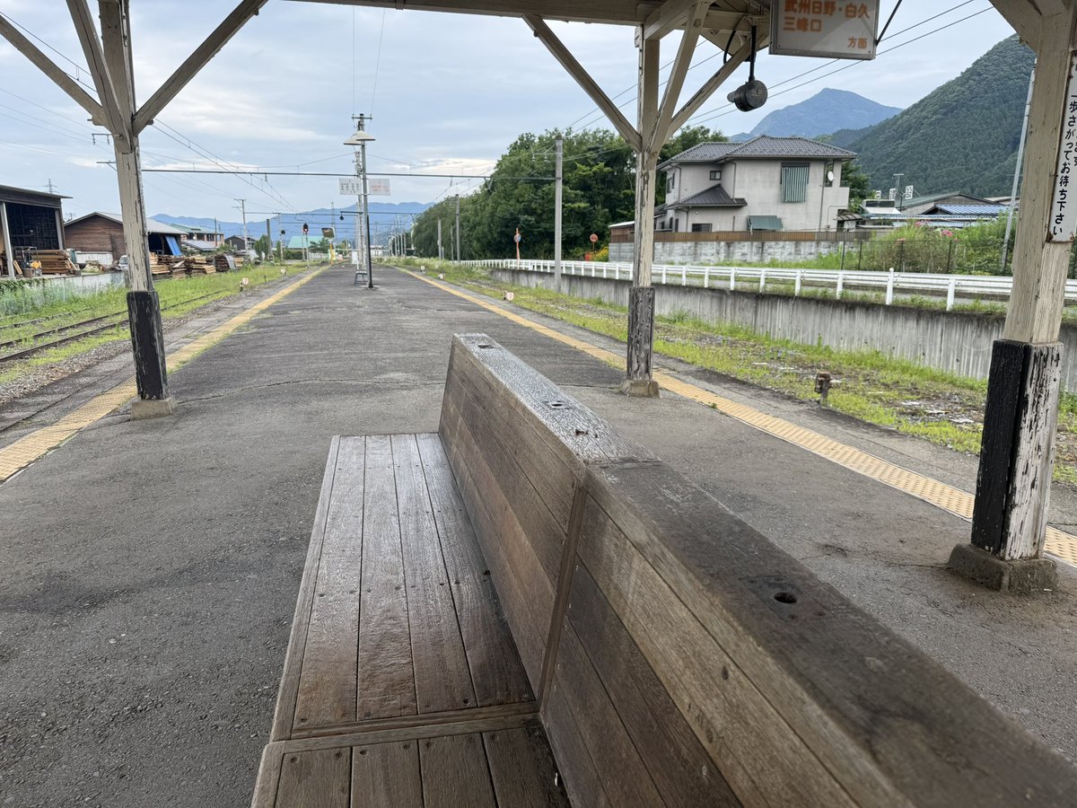 yu4keyaki6's tweet photo. 聖地巡り→秩父鉄道 https://t.co/foFAsRSQs1