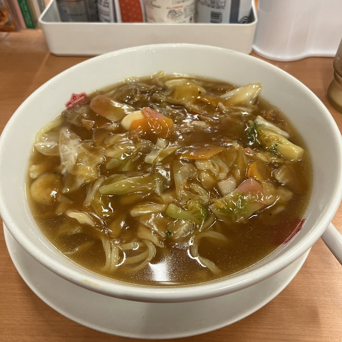 imitudes's tweet photo. #日高屋チャレンジ
#DAY8
#五目あんかけラーメン https://t.co/hR3QdterCI