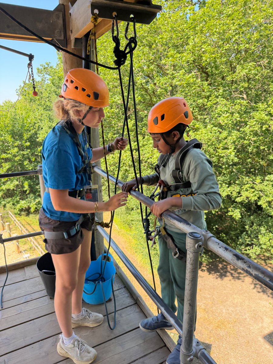 DL_Academy's tweet photo. Abseiling was a huge hit! 🧗💪
The children pushed themselves beyond their comfort zones, faced new fears, and showed incredible courage. Every step down was a confidence boost, and we're so proud of every single one of them! 👏🌟 #PGL #courage #confidence https://t.co/Ch0x0WN78z