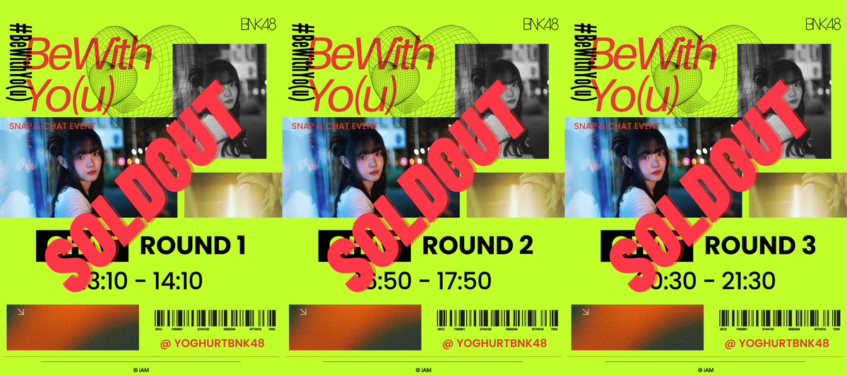cyber0001's tweet photo. #BeWithYo(u) Private Talk Soldout All Round
#YoghurtBNK48 #BNK48 https://t.co/VpgOIUY0x2