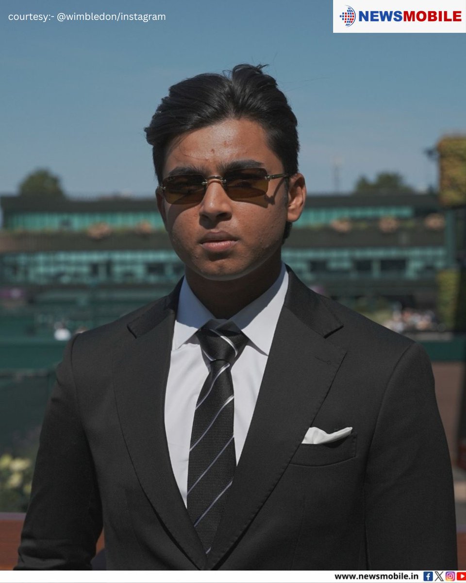NewsMobileIndia's tweet photo. Indian Cricketers -A different pitch, the same star power: Indian cricketers shining at Wimbledon 2026
#Wimbledon2026 #TeamIndia #CricketAndTennis #IndianSports #StarPower #SportsLegends #CelebritySpotted #LondonDiaries https://t.co/5OXCGLiC9e