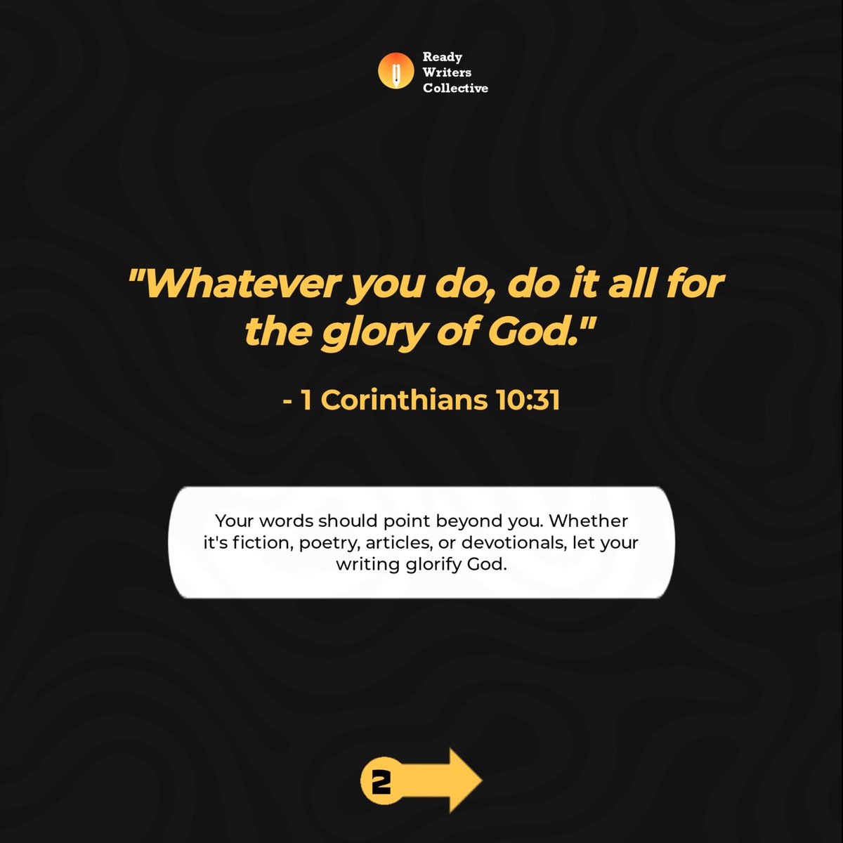 readywriters1's tweet photo. "Like newborn babies, crave pure spiritual milk, so that by it you may grow up in your salvation."
1st Peter 2:2
#rwc #readywriterscollective #ScriptureOfTheWeek #christianwriter #writingcommunity https://t.co/CK2HdXXvIo