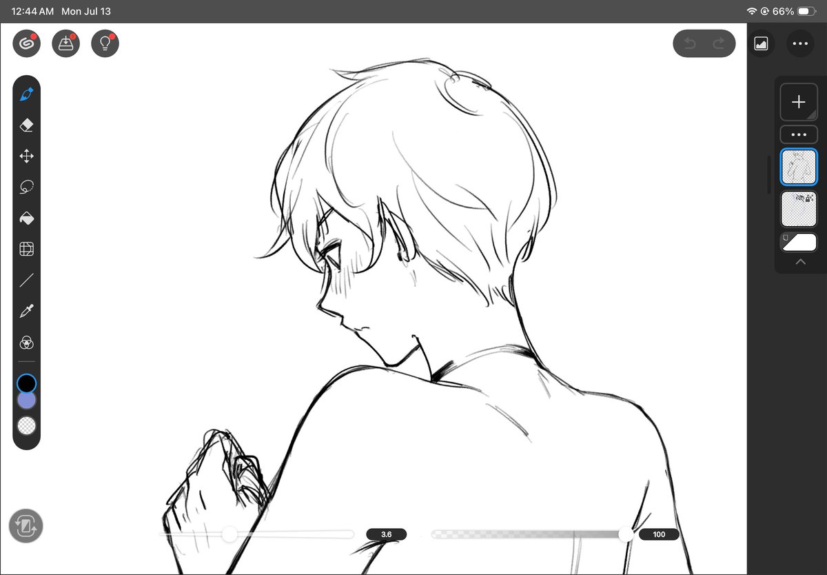 helio_trope's tweet photo. scrapping the pose but i think the expression is still cute… https://t.co/2tPiYZWQ7q
