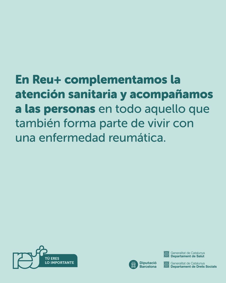 reu_mas's tweet photo. 💥 Cuando termina la consulta, empieza el verdadero reto. ¿Por qué nos necesitas?

En Reu+ te acompañamos en todo aquello que también forma parte de convivir con una enfermedad reumática 💙 https://t.co/lnRzJrf68V