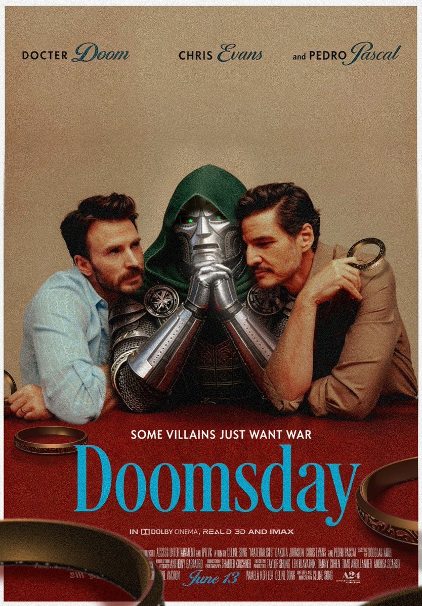 Bosslogic's tweet photo. A24's Doomsday https://t.co/Pm4U0xdNWm