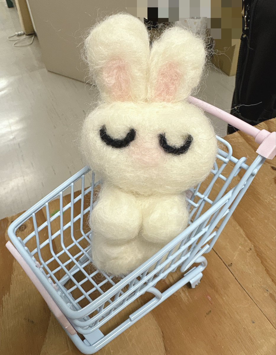 cott0n_9's tweet photo. おねむりうさぎ🐰
今週末のイベントに連れていきます🎵 https://t.co/6T7tIUGG8c