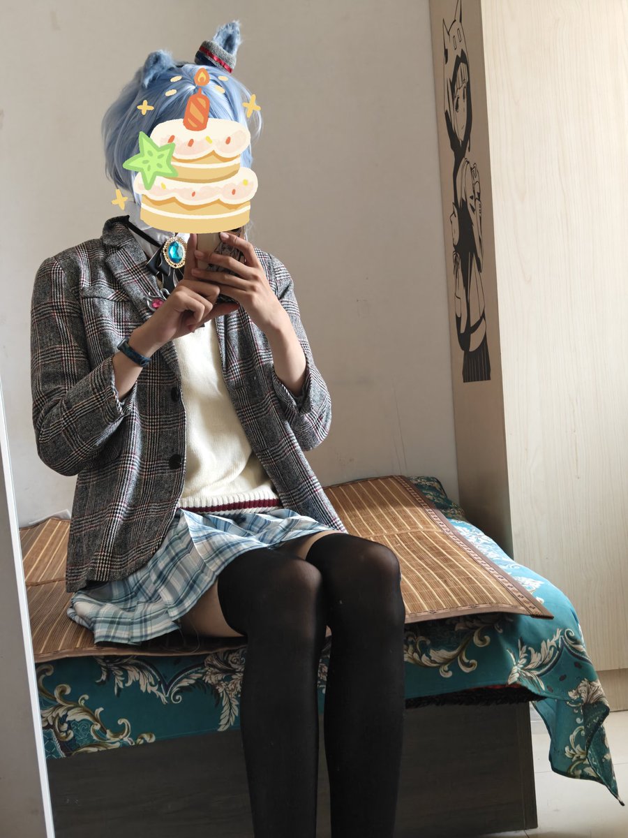 senshang41's tweet photo. 其实我是纯良你们知道吗
#赛马娘 #ウマ娘 #凯斯奇迹 #男娘 #cosplay #cos #KSmiracle https://t.co/fbXjLFqMyS