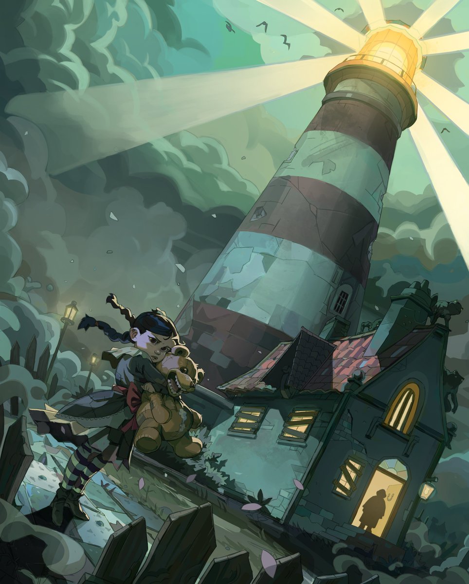 TimboTheChamp's tweet photo. Art done for Time Without Tide: Mirth &amp; Misery. https://t.co/Dd7PrjIbYP