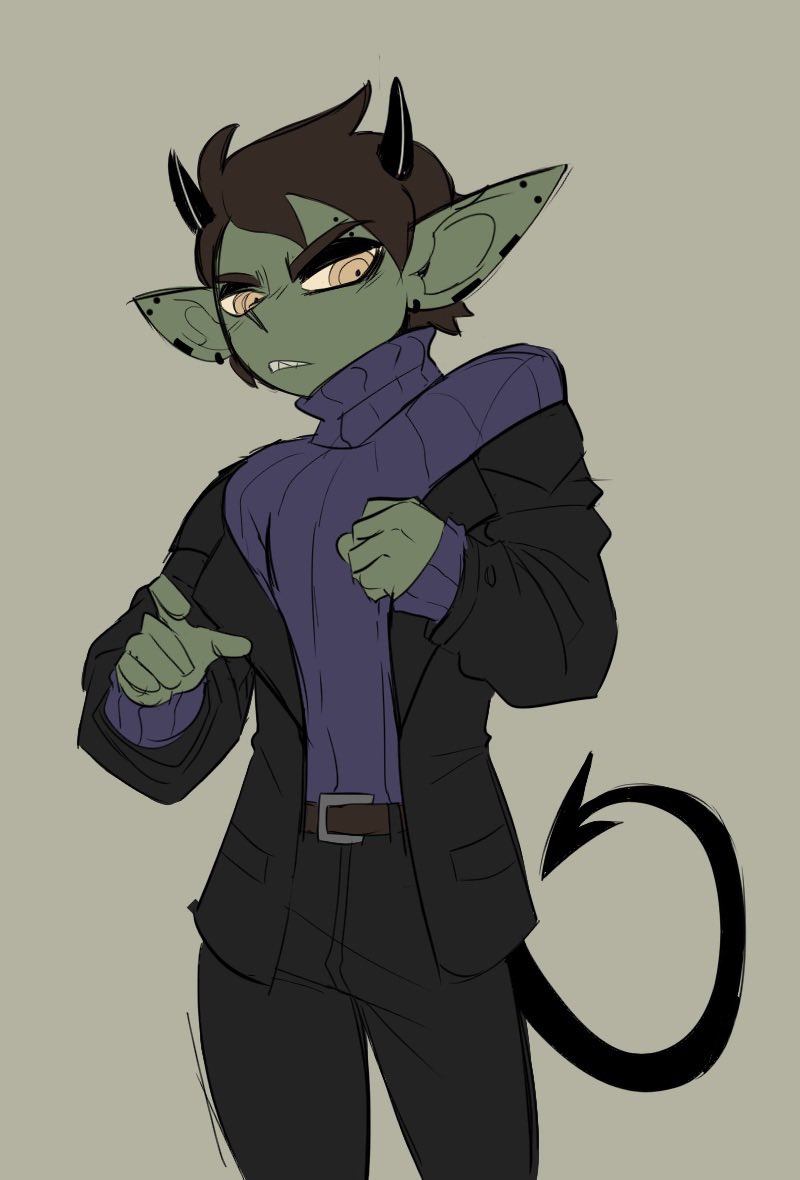 Hox | Demon Goblin Vtuber tweet media