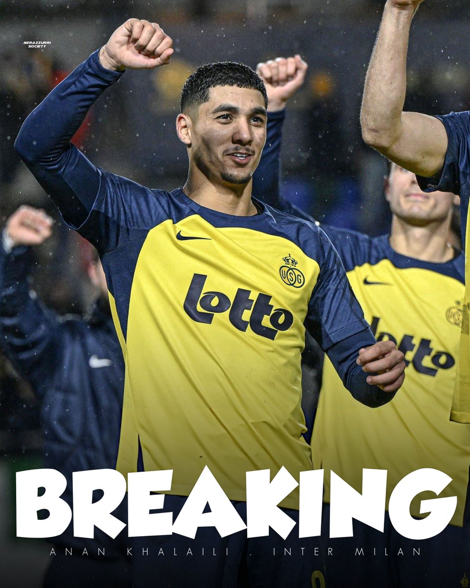 nerazzurriSoci_'s tweet photo. 🚨 𝘽𝙍𝙀𝘼𝙆𝙄𝙉𝙂: Anan Khalaili's medical clearance looks almost impossible. ⚫️🔵

Barring a surprise, he is expected to return to Union Saint-Gilloise within the next 24-48 hours. 🔚

[GDS] https://t.co/XWgyN02fHm