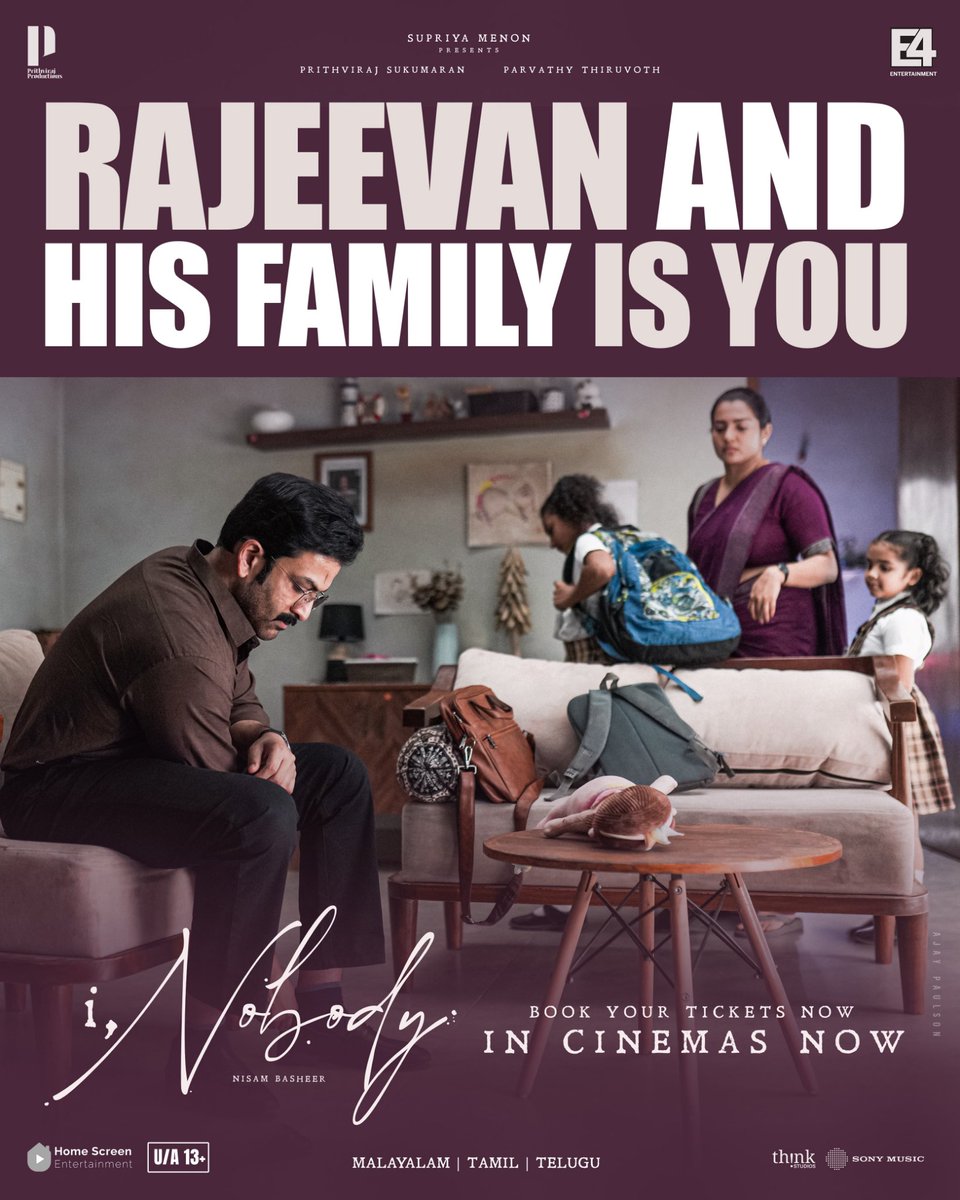 Adhuu0's tweet photo. Don't judge a movie by someone's opinion.! Experience it your own.!!!!🙌🏻

INobody in theater's near you 🎥

#INobody @Poffactio @PrithviOfficial https://t.co/ENAGkGccCB