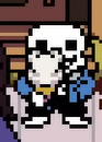 YouNotGonnaWin's tweet photo. i never realized he was holding a gaster blaster in this scene https://t.co/pdMHn1Ow3R
