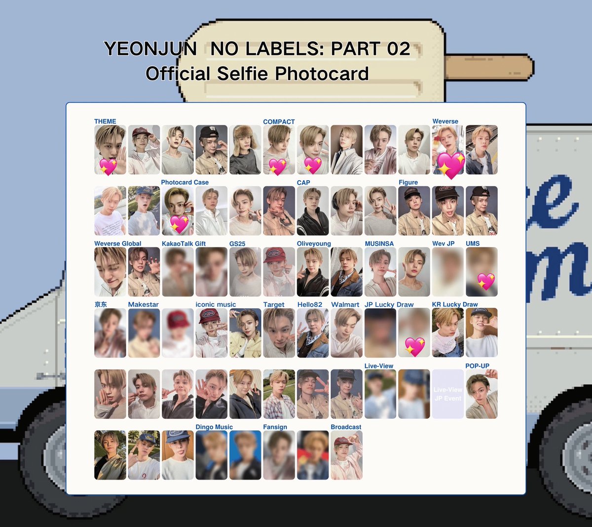 jiroyeoho_a's tweet photo. TXT ヨンジュン NO LABELS: PART 02' トレカ ラキドロ 交換

譲　画像参照

求　💖 

郵送希望です📮
纏めての取引ができるとありがたいです。
💖の中でも優先順位がある為、お返事が遅くなる場合もございます。
お気軽にリプやDMよろしくお願いします🙇‍♂️
#ヨンジュン #交換 #txt交換 https://t.co/INt0FX2okC