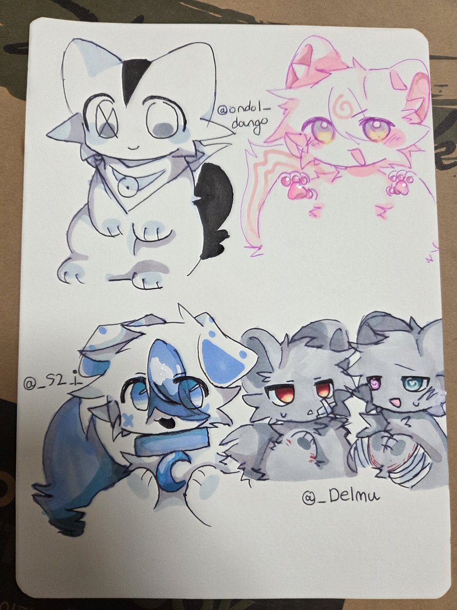 GreenTea_parrot's tweet photo. @ondol__dango 
@_S2_i_ 
@_Delmu https://t.co/Zy8ijSV3Ud