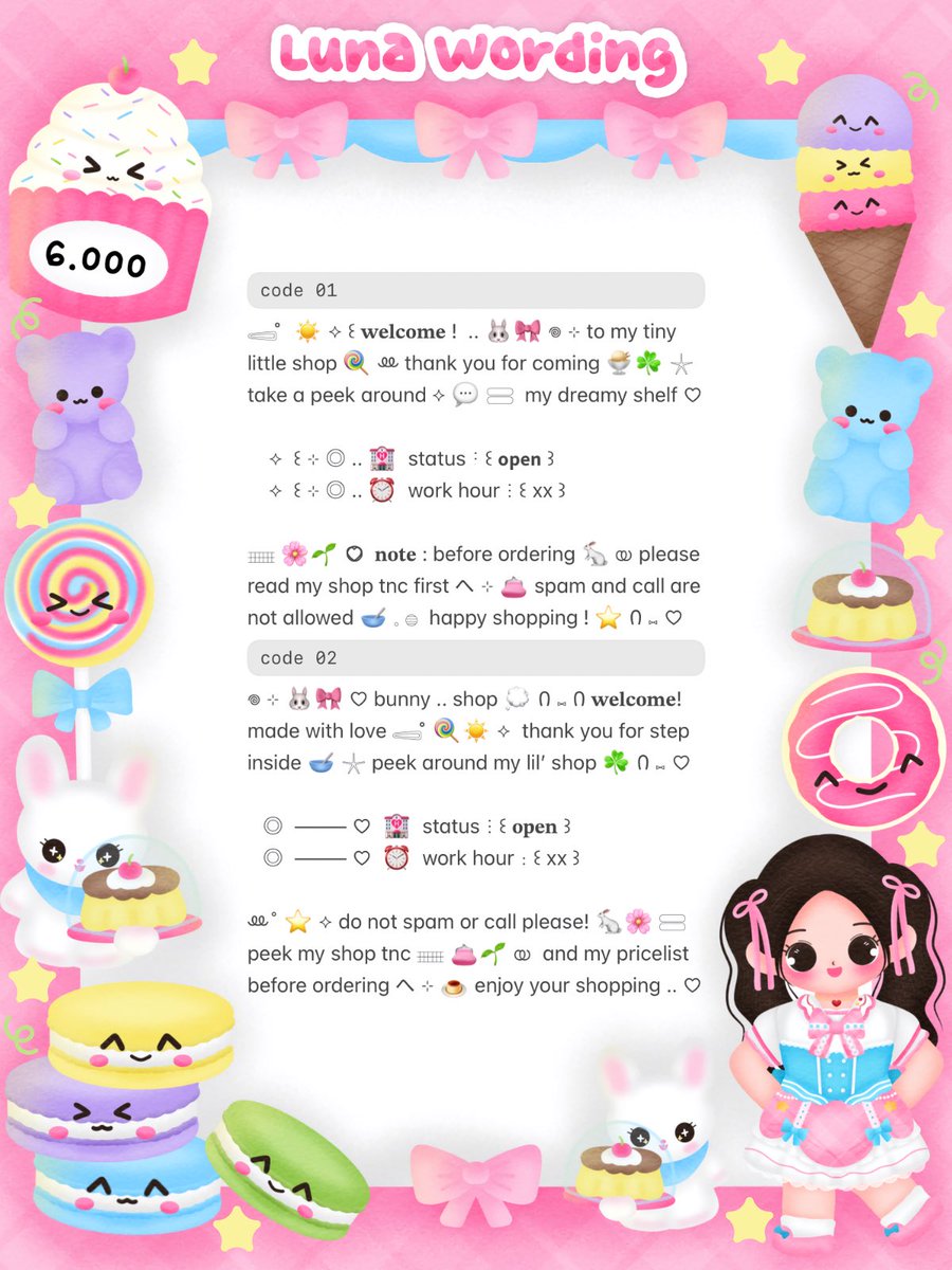 𝑙𝑢𝑛𝑎, wording! ♡ tweet media