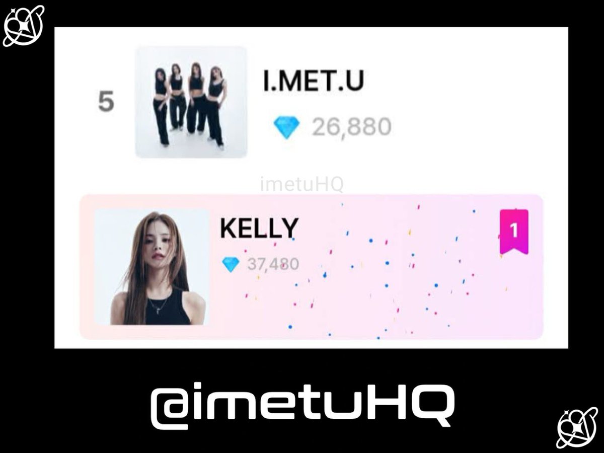 imetuHQ's tweet photo. Pre-voting and initial 'Fan Pick Cam' voting for #THESHOW's ep.395 are now closed!

I.MET.U finished in the Top 5 at the pre-voting. While, #KELLY is I.MET.U's 'Face Cam' &amp; would be advancing to the After Show voting.

Good job, I.MET.U &amp; WeU!

#I_MET_U #아이멧유 @official_IMETU https://t.co/UqLMR94E70