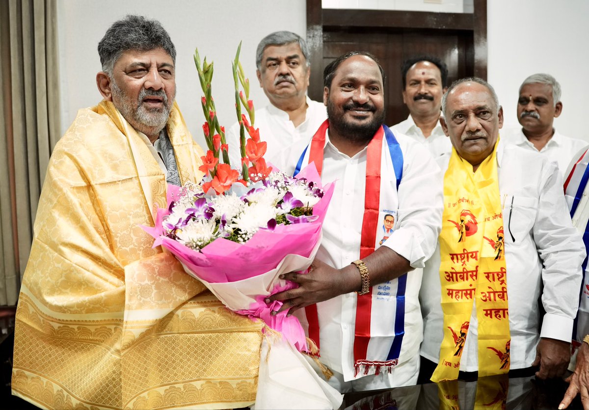 DK Shivakumar tweet media