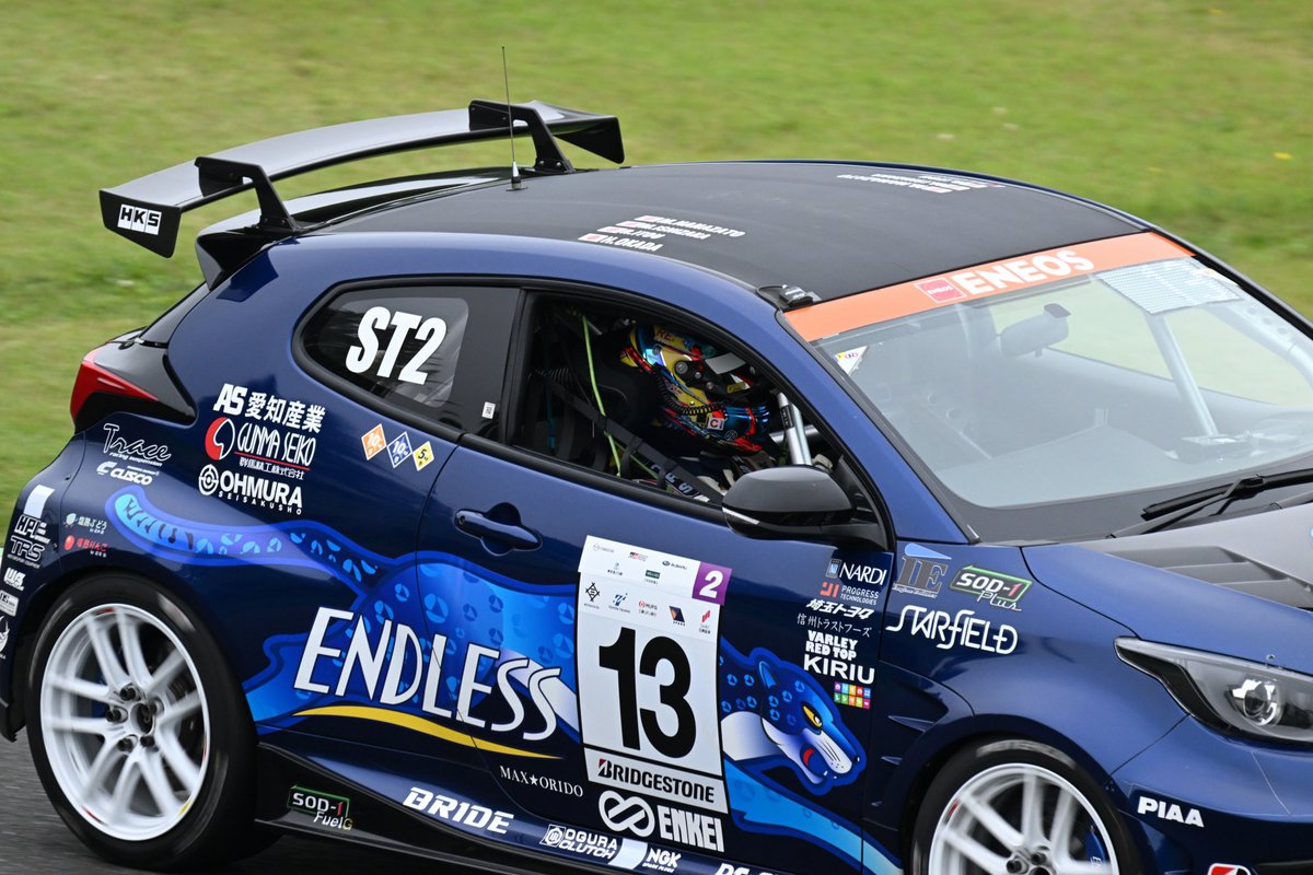 EXwfaMmpdtwgw's tweet photo. #2026スーパー耐久第4戦菅生
#スーパー耐久
#13号車
#ENDLESS
#GRYARIS https://t.co/Nfp9wpjkob