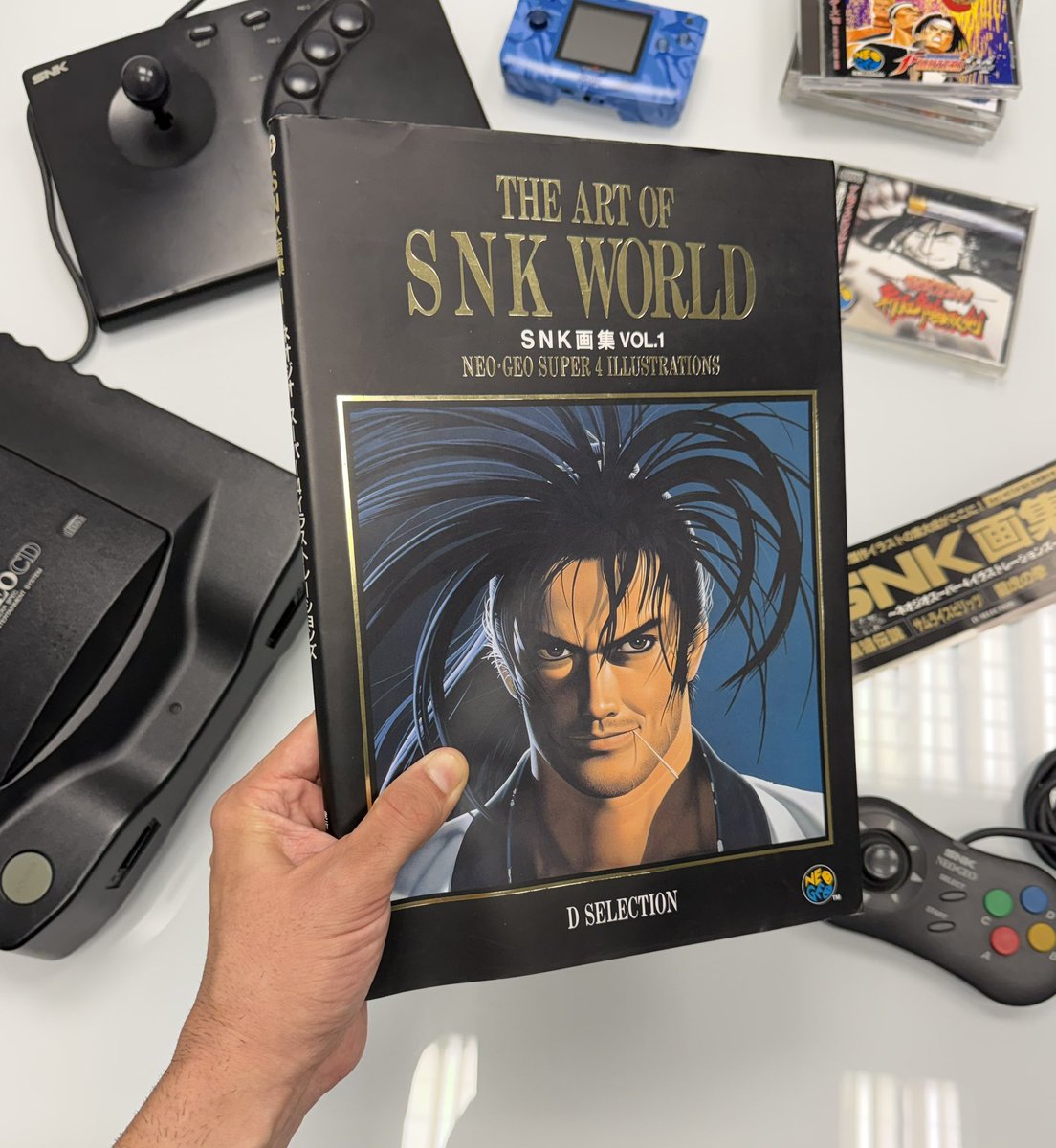THE ART OF SNK WORLD - SNK Art Collection VOL. 1 ~Neo Geo Super 4