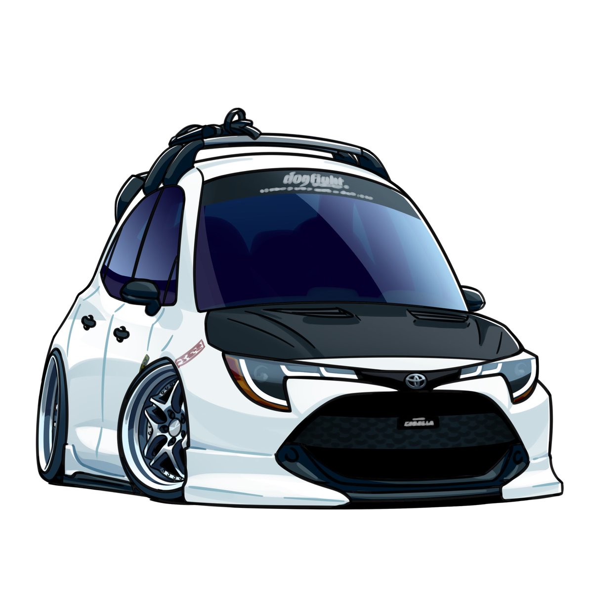 liljiooo's tweet photo. 21’ Corolla HB n 23’ Charger ST WB 
| SORD Garage | art done by DuzDrawing https://t.co/3tNMz1hNmy