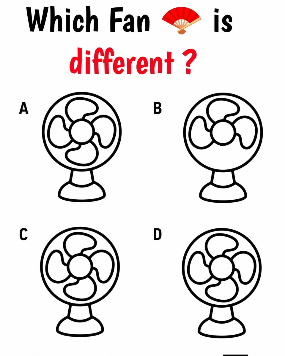 Elen_8810's tweet photo. Which Fan is different ✅❓ 
.
.
.
.
.
. https://t.co/zTYNYmllwh