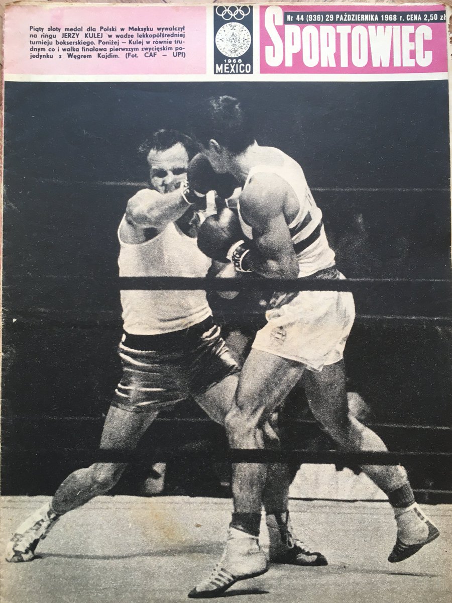 MachuraJerzy's tweet photo. #TegoDnia
13 lipca 2012 r. zmarł Jerzy Kulej🕯️, dwukrotny mistrz olimpijski - z Tokio (1964) 🥇i z Meksyku (1968)🥇, dwukrotny mistrz Europy - Moskwa (1963)🥇, Berlin (1965) 🥇 - jeden z najbardziej utytułowanych naszych pięściarzy🥊🥊
#JerzyKulej #boks #boxing #ArchiwumS https://t.co/bNzMhAVYkS