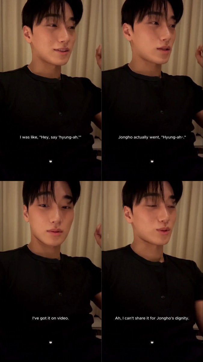 mazx_espresso's tweet photo. 2ch0i | 🔞, ↓🐻🐱↑, Blowjobs

------------

"I was like, 'Hey, say, 'hyung-ah.'"

"And then Jcnghc actually went, 'hyung-ah~.'"

"I've got it on video."

"Ah, I can't share it for Jcnghc's dignity."

-------------

+ https://t.co/W9NXO076Ob