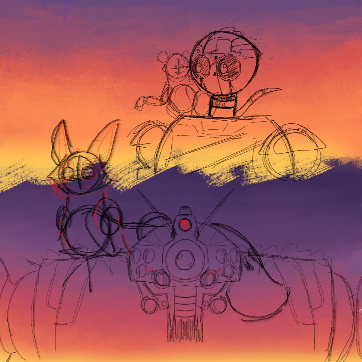 tvwolfx92's tweet photo. WIP ✨️🌌🌌🌌

#thewildrobot  #fanartㅤㅤㅤㅤ #dreamworks #krita #shipping #romance #roz #robotsalvaje https://t.co/TeGLRYPzk4