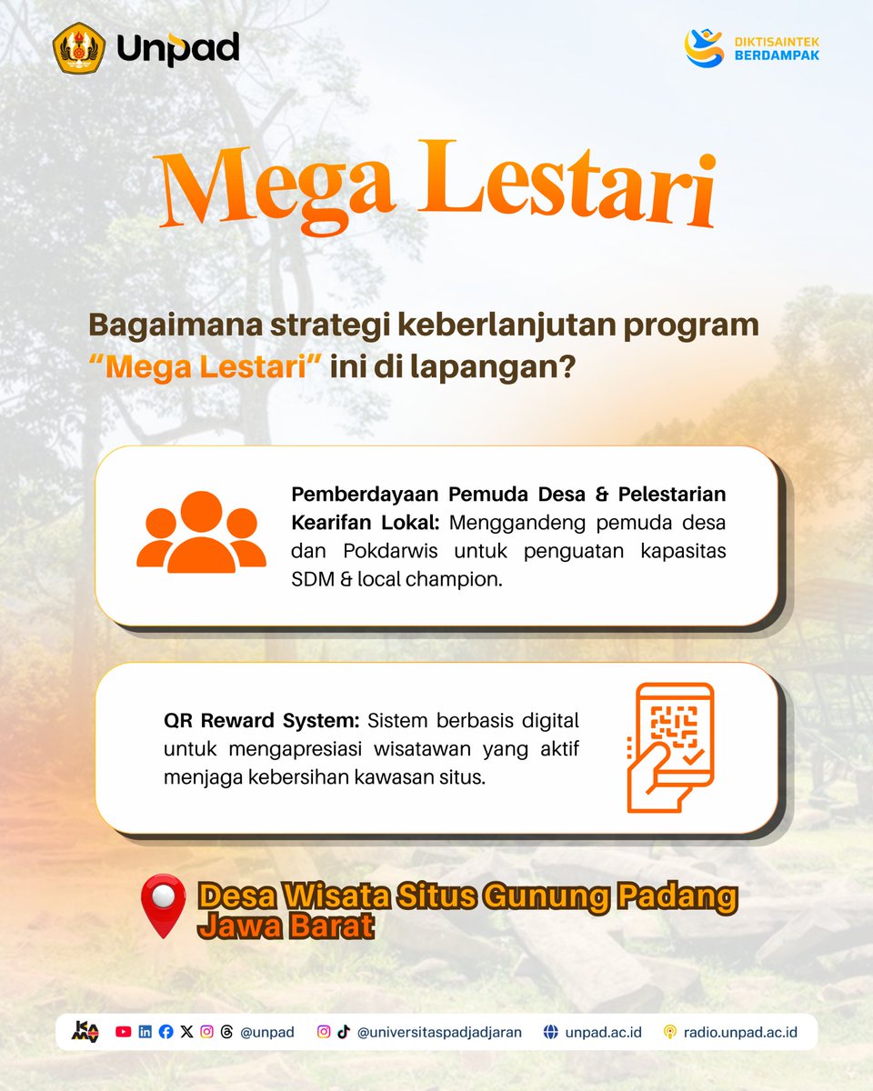 unpad's tweet photo. Berangkat dari semangat kolaborasi dan pemberdayaan masyarakat, Tim Pelita menawarkan solusi yang tidak hanya menjawab tantangan di lapangan, tetapi juga membuka peluang bagi masyarakat desa untuk berkembang melalui pendekatan yang berdampak, inovatif, dan berkelanjutan. https://t.co/aoqicefENo