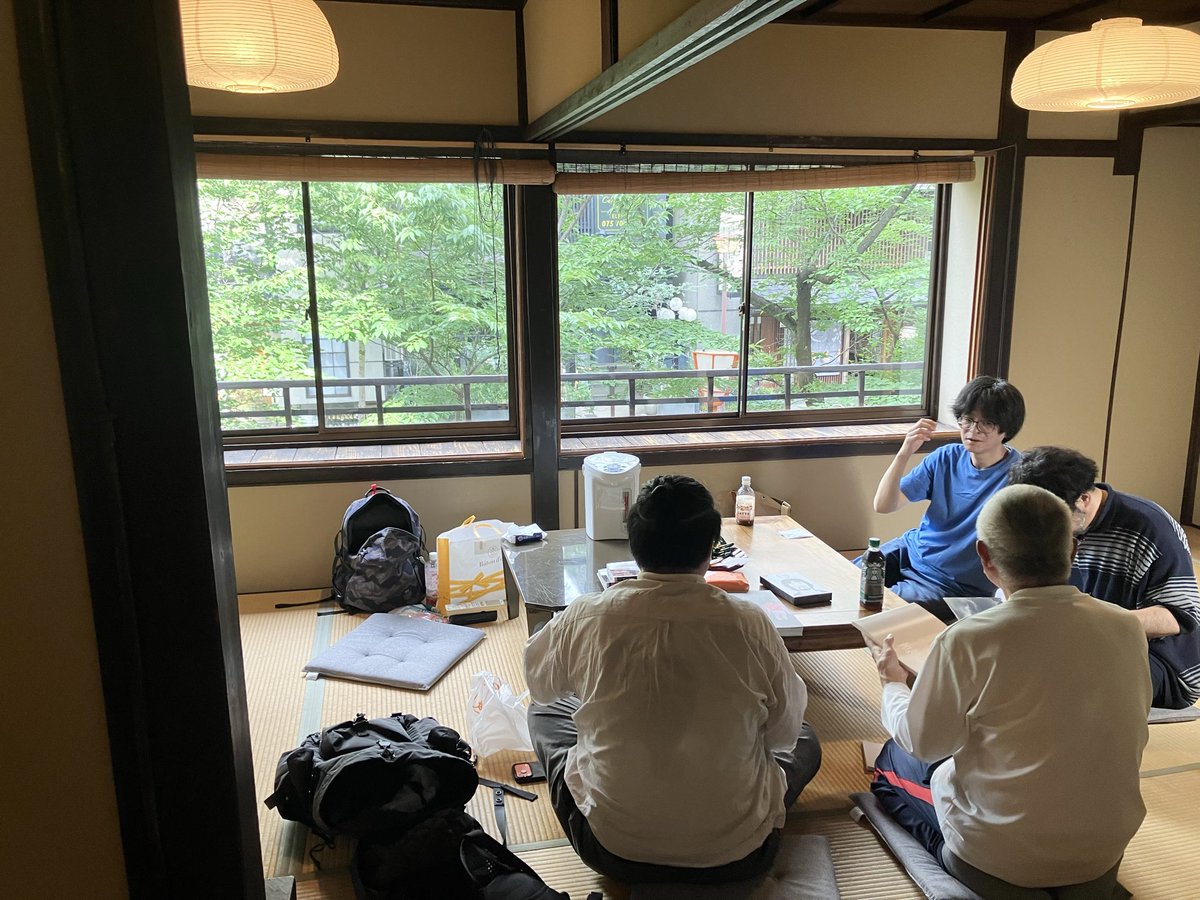 dialogue_art's tweet photo. 🌞お知らせ🌞
今月の表現の話をしようは、26日に開催です！

場所：高瀬川町家ぎゃらりー2階にて。
京都府京都市下京区天満町４５６−２７
日時：7月26日（日）15:00頃〜

出入り自由🏃‍♀️参加費無料🏃
お菓子持ち寄り大歓迎🍉
京都は暑いのでお気をつけてお越しください❤️‍🔥
#表現の話をしよう https://t.co/Hnnuv2zJ1j
