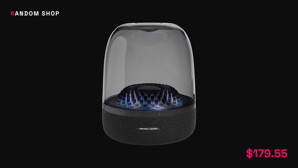 randomshopau's tweet photo. last day of prime day, and this one earns it: harman kardon's lava-lamp speaker at $179.55 — its lowest price ever. the -55% is stale ($399 was 2025's price; ~$270 this year), so the real saving is ~$90. ends tonight.

full write-up + link in the first reply 👇 https://t.co/sqAqTHFYrS