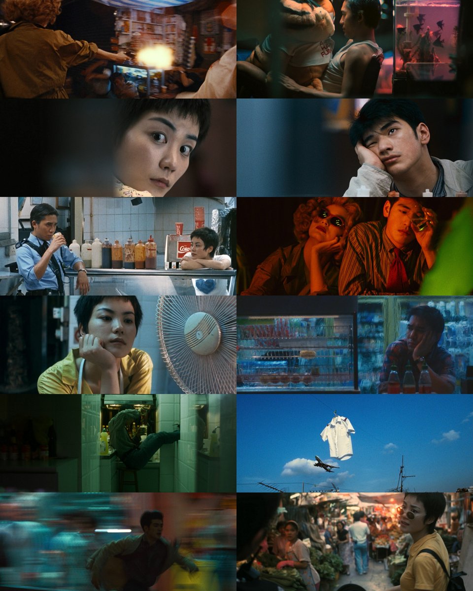 auteurhouse's tweet photo. On this day, Wong Kar-wai's masterpiece CHUNGKING EXPRESS was released in 1994.

Chungking Express was filmed in just two months during a break in the editing process of another Wong Kar-wai film (Ashes of Time), using entirely improvised scenes and unauthorized locations. https://t.co/qZXJXdLLxs