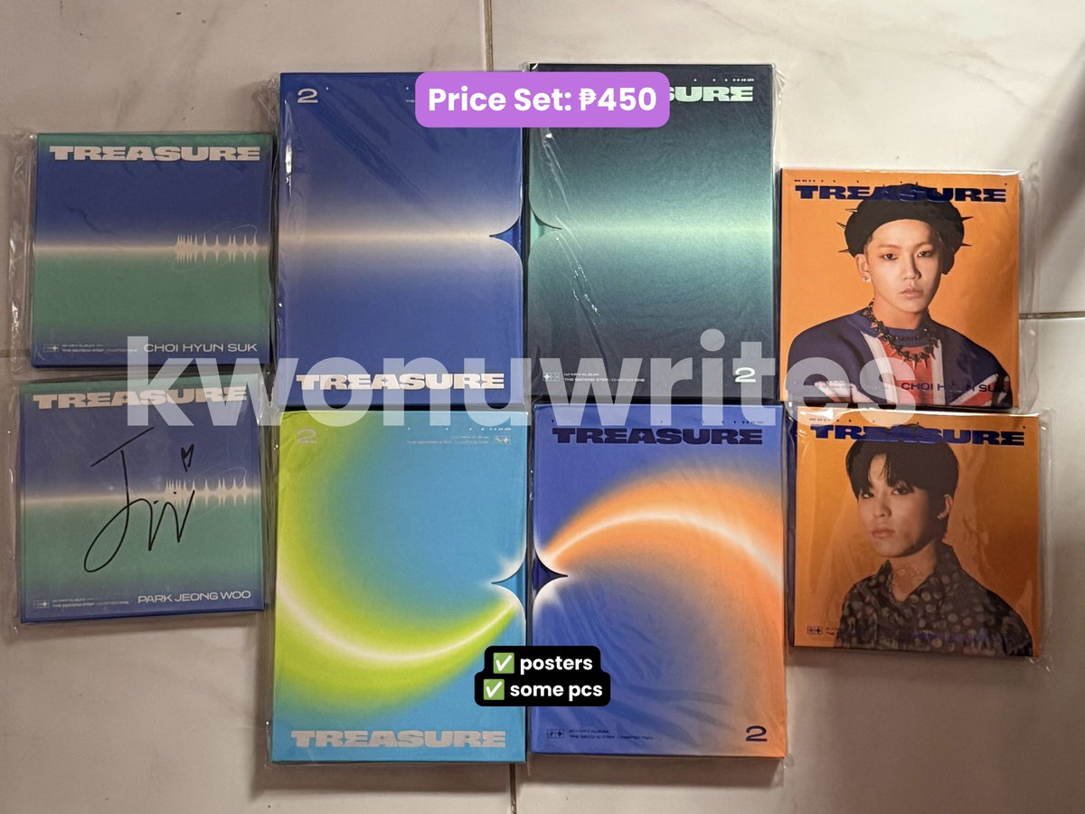 kwonuwrites's tweet photo. wts lfb ph | treasure album
reboot chapter one chapter two the first step the second step 

— see prices on pics + pf + sf (mabigat kac)
mop: gcash
mod: jnt

reply or dm to claim!

𖥻 hyunsuk jihoon yoshi junkyu jaehyuk asahi doyoung haruto jeongwoo junghwan #treasure teume teuya https://t.co/32SG1mLxps
