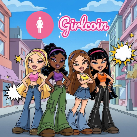 Girlcoin_pump's tweet photo. Forget a hot boy cycle the bratz are taking over $Girlcoin https://t.co/KXR2jnZRWk
