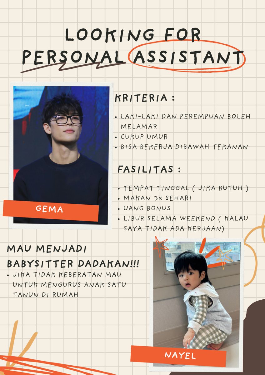 sedapjua's tweet photo. ⠀⠀
⠀⠀➤[𝐏𝐞𝐧𝐜𝐚𝐫𝐢𝐚𝐧 𝐑𝐞𝐥𝐚𝐬𝐢 𝐌𝐞𝐧𝐮𝐥𝐢𝐬]
Mencari Personal Asisstant dengan informasi tertera, tak ada kriteria rumit selain mau aktif dan tidak jadi hantu kedepannya. Jika tertarik bisa tinggalkan jejak atau langsung hampiri di pesan langsung, terimakasih.
⠀⠀ https://t.co/aRKoEcjQzO