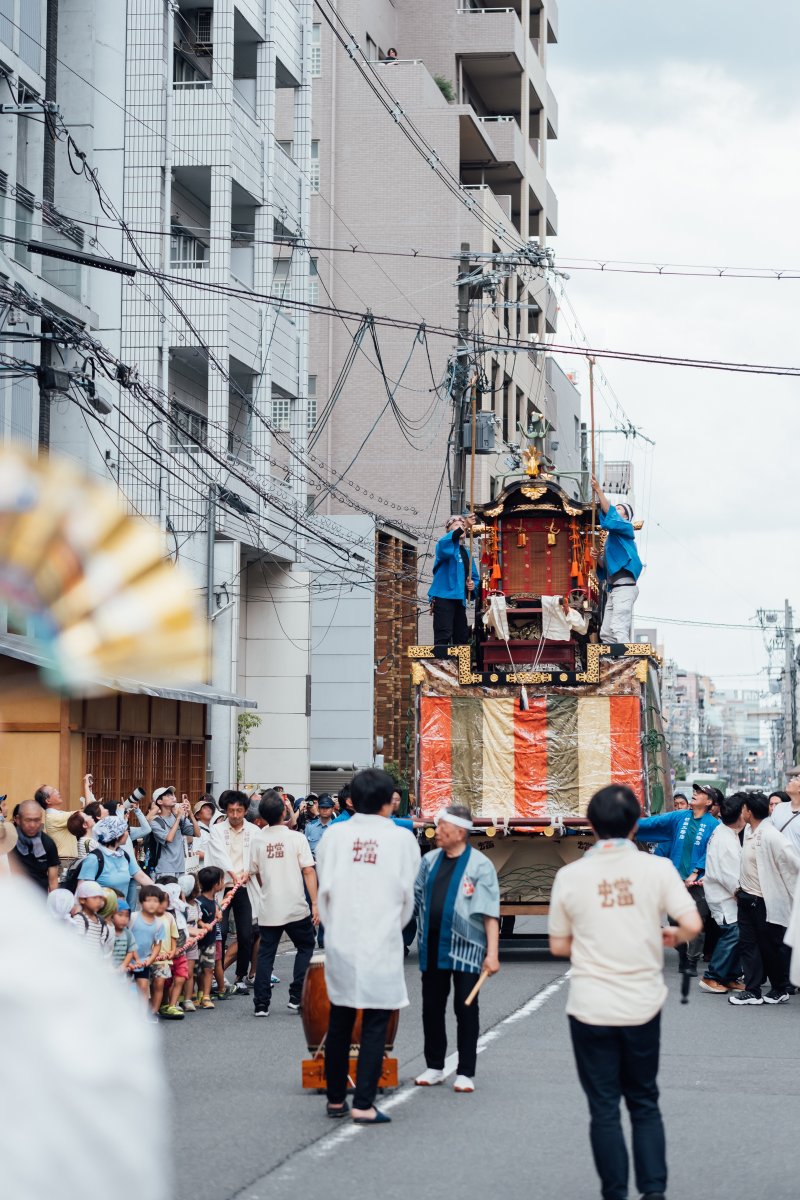TourouyamaKyoto's tweet photo. 舁き初め（かきぞめ）を行いました。
#祇園祭 #蟷螂山 #祇園祭2026 https://t.co/i5QLnQVmn2