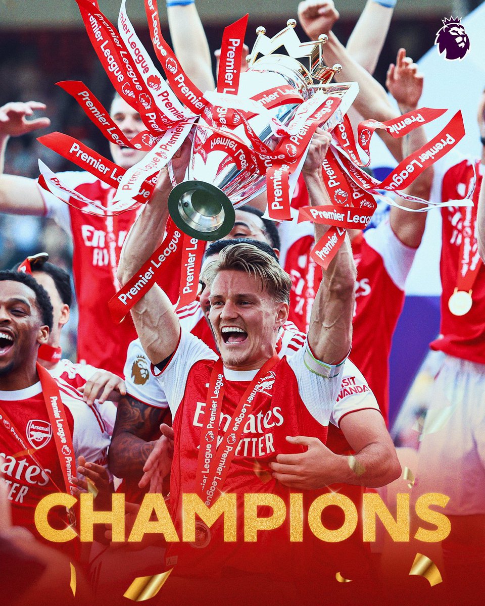 NiwasiimaA42736's tweet photo. Let us continue guided 🤗
ARSENAL are the premier League champions ❤️🏆 
Good morning 🌞 https://t.co/NERlkKdpYT
