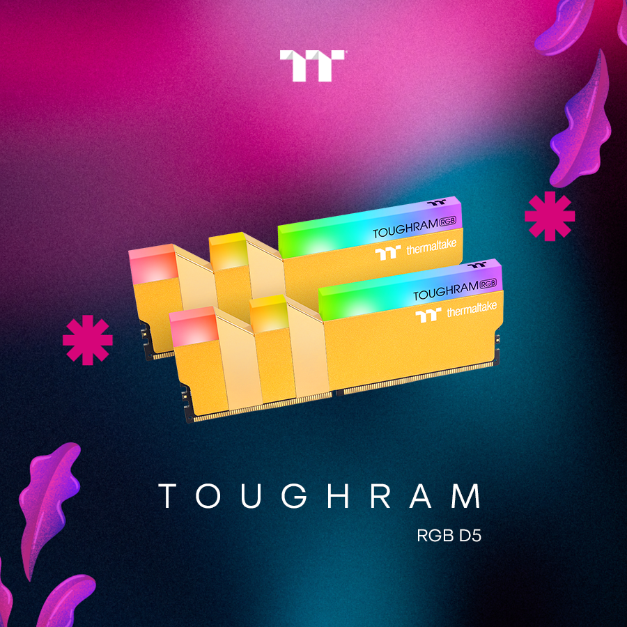 ThermaltakeInc's tweet photo. Why settle for ordinary when your memory can be colorful? ππ
The TOUGHRAM RGB D5 brings together distinctive styling and vibrant RGB lighting to elevate your build.
#Thermaltake #TOUGHRAMXGRGBD5 #MemoryDDR5 #ThermaltakeGaming #PCGaming https://t.co/FGQkmHX3PI