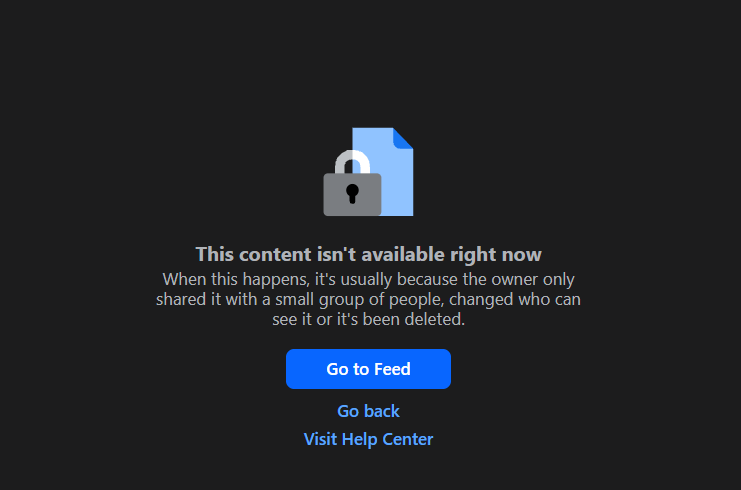 Marty60683's tweet photo. @liiensue This is what I get when I click on the link. :( https://t.co/sItLdsIk1K