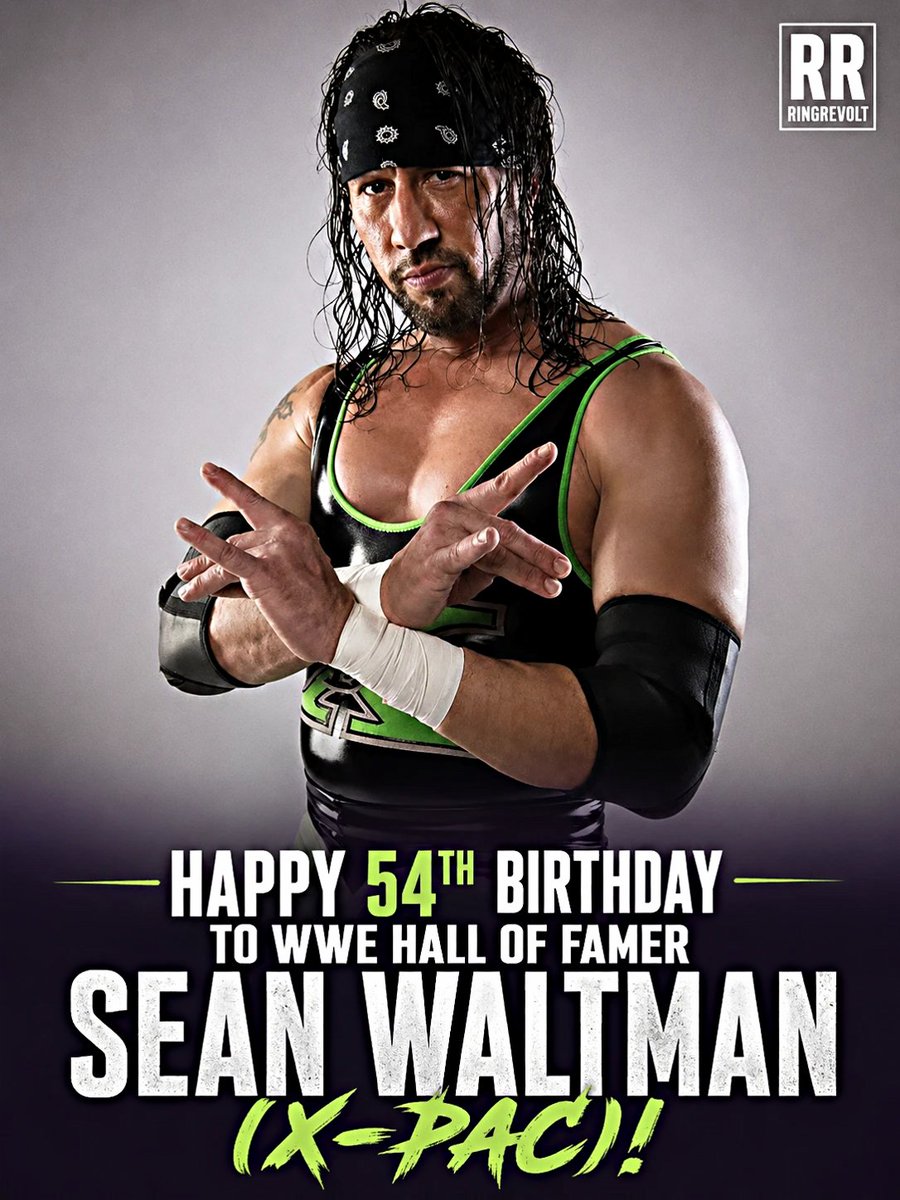 RingRevolt's tweet photo. 🎂 Happy Birthday to X-Pac and Izzi Dame! 🎉

Wishing WWE Hall of Famer X-Pac and WWE NXT Superstar Izzi Dame a fantastic birthday and a year filled with happiness, health, and success!

#HappyBirthday #XPac #IzziDame #WWE https://t.co/V3W0m139Zh