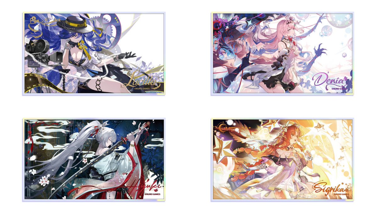 AmiAmi_English's tweet photo. 🌊Exclusively at AmiAmi!🌊(Pre-orders open)
Wuthering Waves Items (KURO GAMES)
💫Acrylic Standees
💫Acrylic Colored Papers
💫Illustrated Postcard Sets
💫Nesoberi Plushies /💫MILLE Plushies
...and more!
Order from👉https://t.co/Y9tap0IcPW
#WutheringWaves https://t.co/pkqtjpjjib