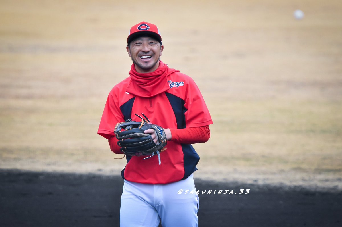 saruninja33's tweet photo. 📸2026.02.11

シロで泣いてる😭😭😭😭😭
信じてはいたけど心配性で最悪のことばっか考えちゃってたけど日南の時の笑顔は本物でした😭😭😭😭

#carp #菊池涼介 https://t.co/IZiZ2Ag4tQ