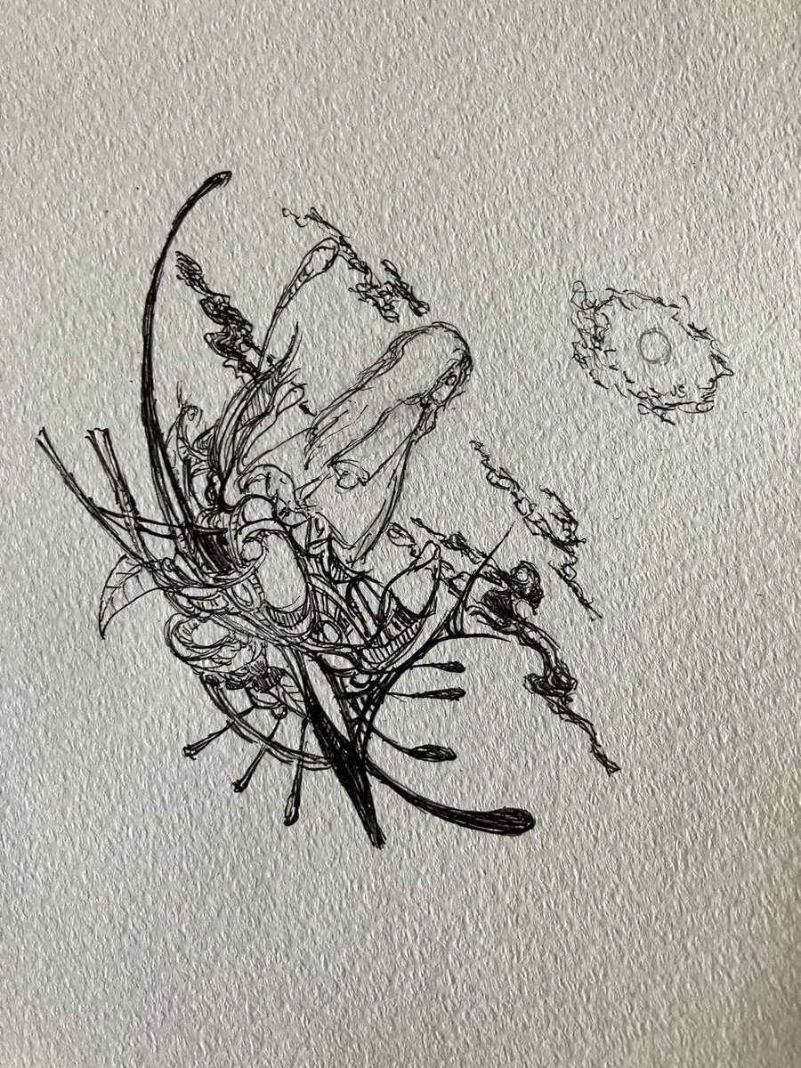 chocolatesunit1's tweet photo. かぐや姫
＃ペン画　#ごちゃごちゃした絵　#細密画　#絵柄が好みっていう人にフォローされたい https://t.co/pevsN7BL5u