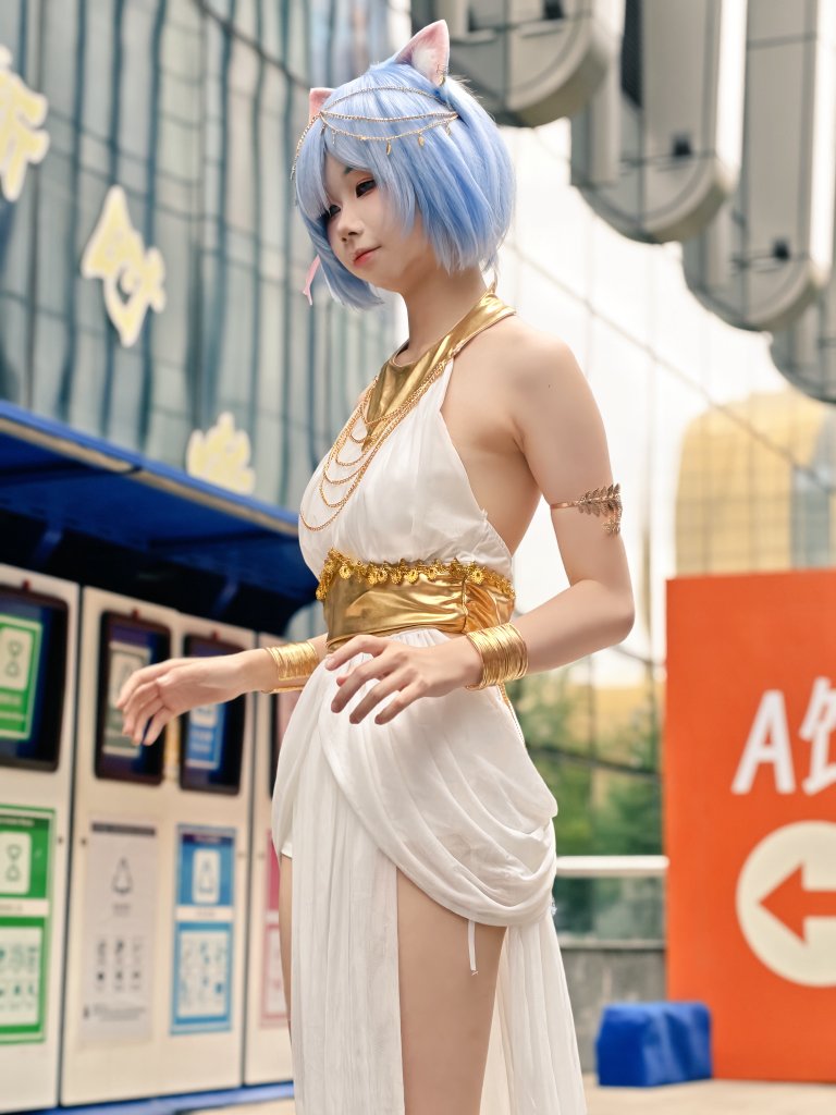 Murphy48508919's tweet photo. 埃及猫🐱蕾姆 ⅱ 📸
＃蕾姆 ＃cosplay https://t.co/jfPCsNHmsS