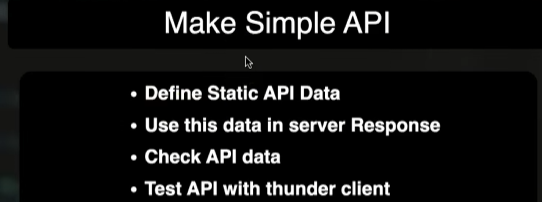 aayusha1317's tweet photo. #LSPPDay40 learnt about making simple api, setting data for api, checking responses in the local host, stringifying the userdata, accessible &amp; non-accessible requests in api,  status code, and inspecting the task.
#LearningWithLeapfrog #60DaysOfLearning2026 @lftechnology #nodejs https://t.co/nsufpRUogo